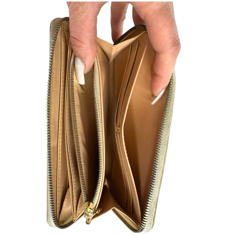 Louis Vuitton White Monogram Multicolor Murakami  Zippy Wallet - Picture 7 of 16